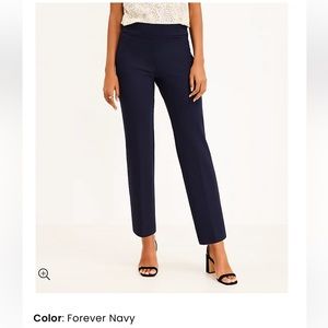 Loft Petite Pull-on Straight Pants